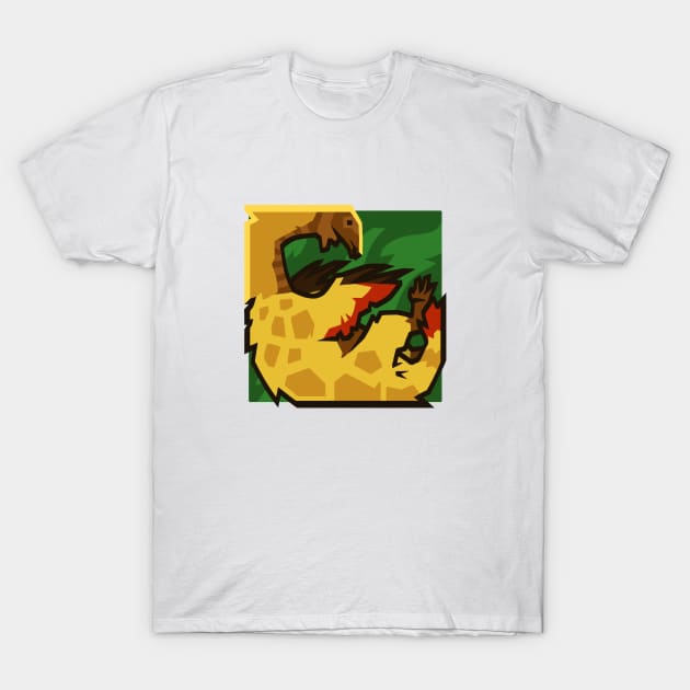 Dinosquares Nothronychus T-Shirt by I Draws Dinosaurs